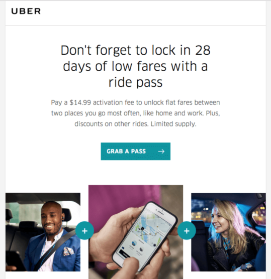 sfwpexperts.com-uber-email-marketing-campaign-example